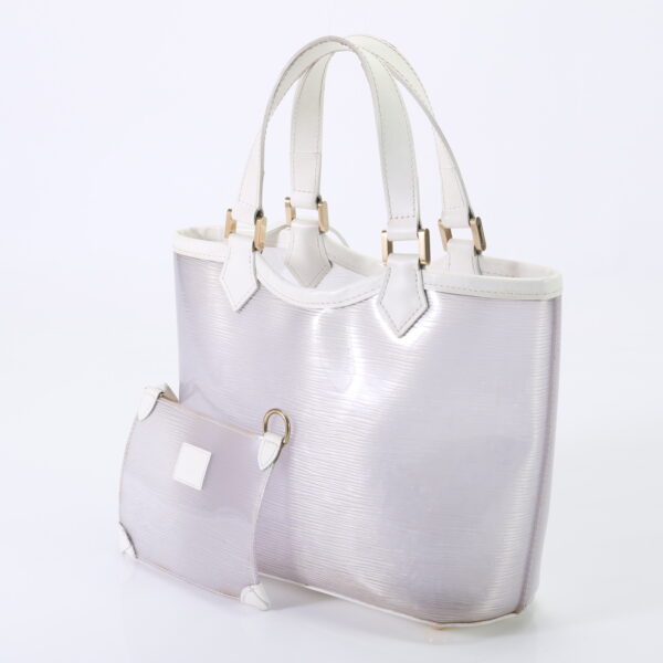 img 01627185 Louis Vuitton Mini Lagoon Bay Leather Tote Bag Epi Clear