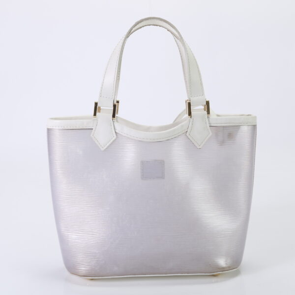 img 01627189 Louis Vuitton Mini Lagoon Bay Leather Tote Bag Epi Clear