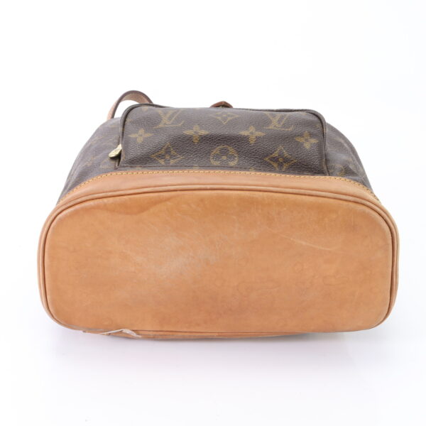 img 01633106 Louis Vuitton Montsouris Leather Backpack Monogram Brown