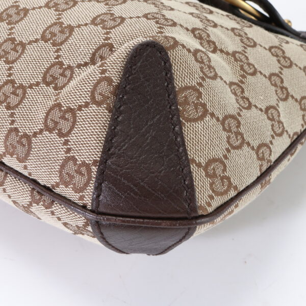 img 01633776 Gucci Horsebit GG Leather Shoulder Bag