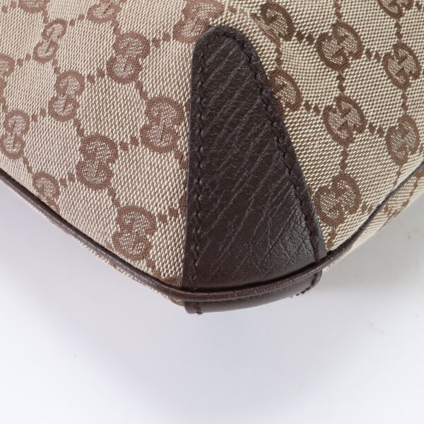 img 01633777 Gucci Horsebit GG Leather Shoulder Bag