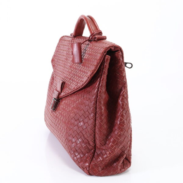 img 01634620 Bottega Veneta Intrecciato Braided Leather Business Tote Bag