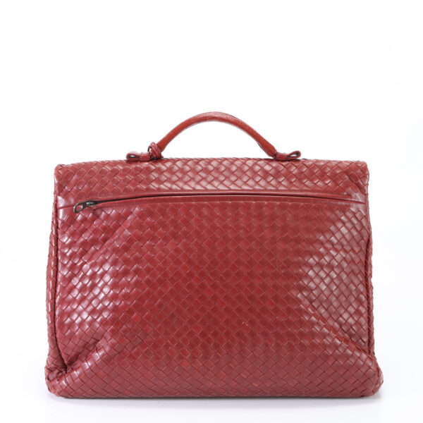 img 01634621 Bottega Veneta Intrecciato Braided Leather Business Tote Bag