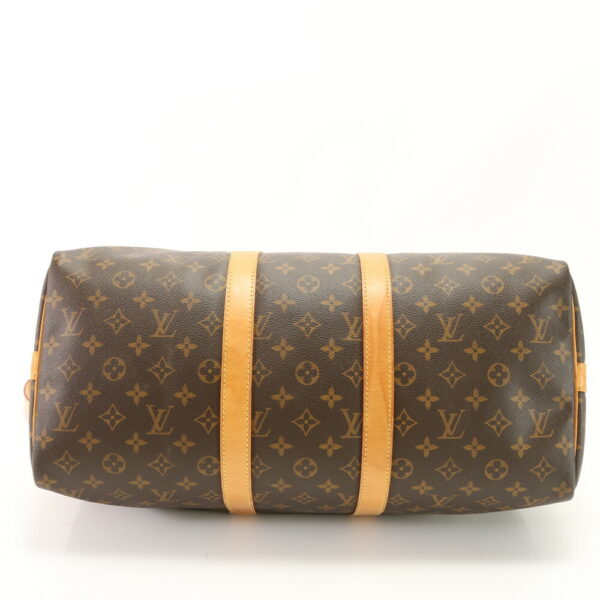 img 01674661 Louis Vuitton Keepall Bandouliere Leather 2WAY Bag Monogram