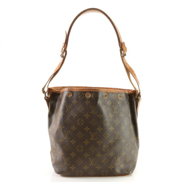 img 01678817 Louis Vuitton Petit Noe Leather Shoulder Bag Monogram