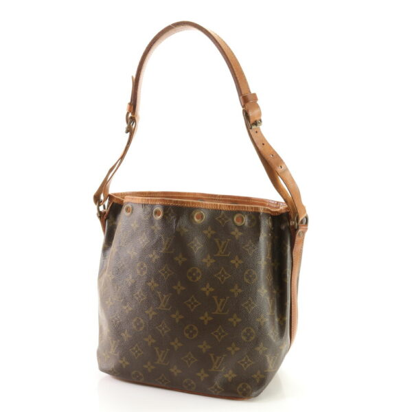 img 01678819 Louis Vuitton Petit Noe Leather Shoulder Bag Monogram