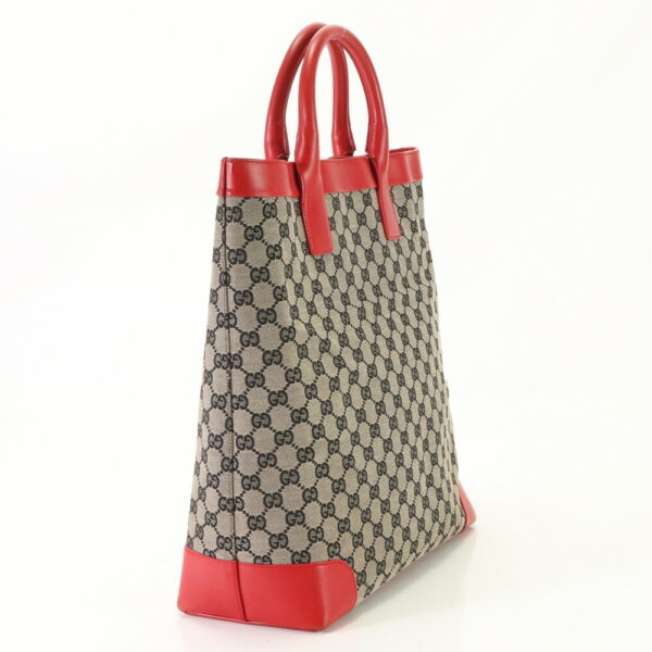 img 01693350 Gucci GG Leather Tote Bag