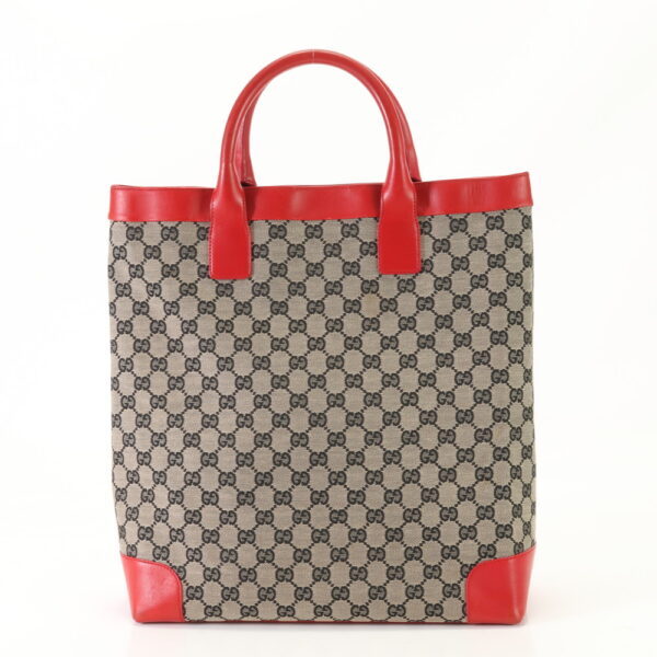 img 01693353 Gucci GG Leather Tote Bag