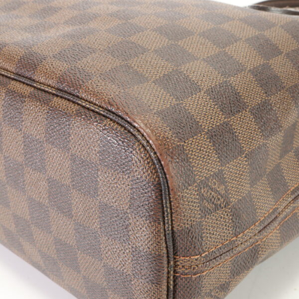 img 01695607 Louis Vuitton Neverfull PM Leather Tote Bag Damier