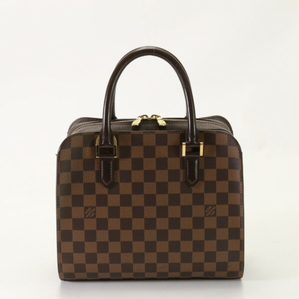 img 01699764 Louis Vuitton Triana Leather Handbag Damier