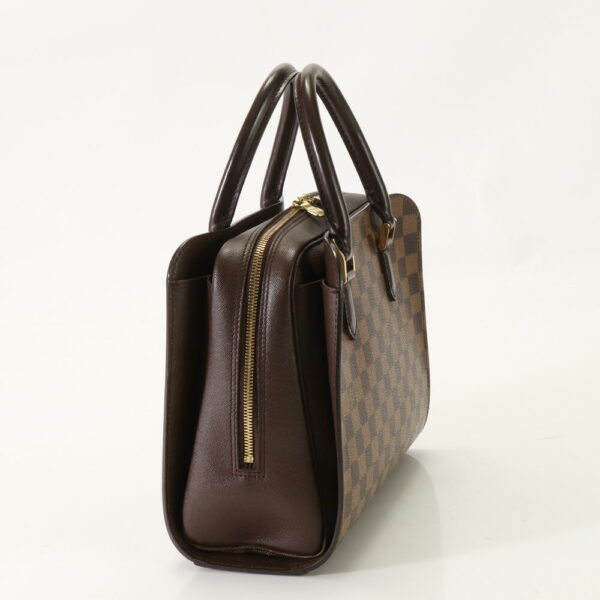 img 01699767 Louis Vuitton Triana Leather Handbag Damier