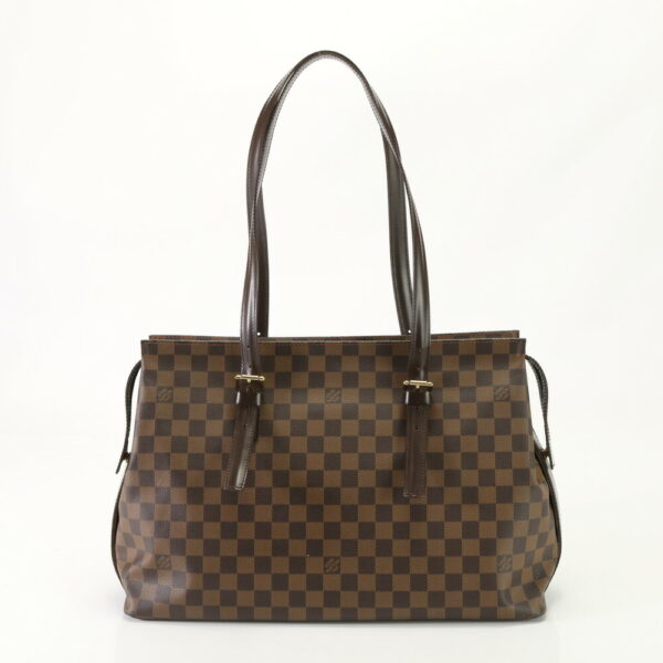 img 01700839 Louis Vuitton Chelsea Leather Tote Bag Damier