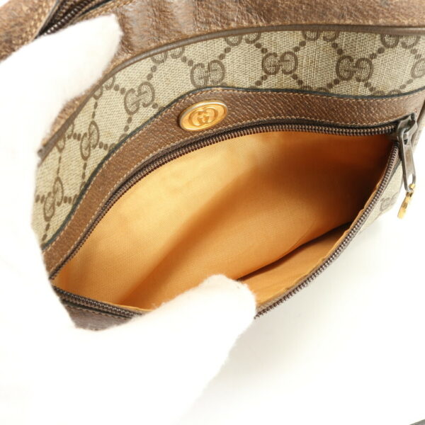 img 01701443 Gucci Sherry Line GG Supreme Leather Shoulder Bag