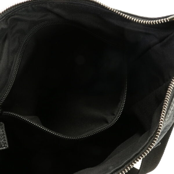 img 01710119 Gucci GG Leather Shoulder Bag Black