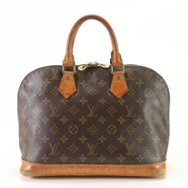 img 01720581 Louis Vuitton Alma PM Leather Handbag Monogram