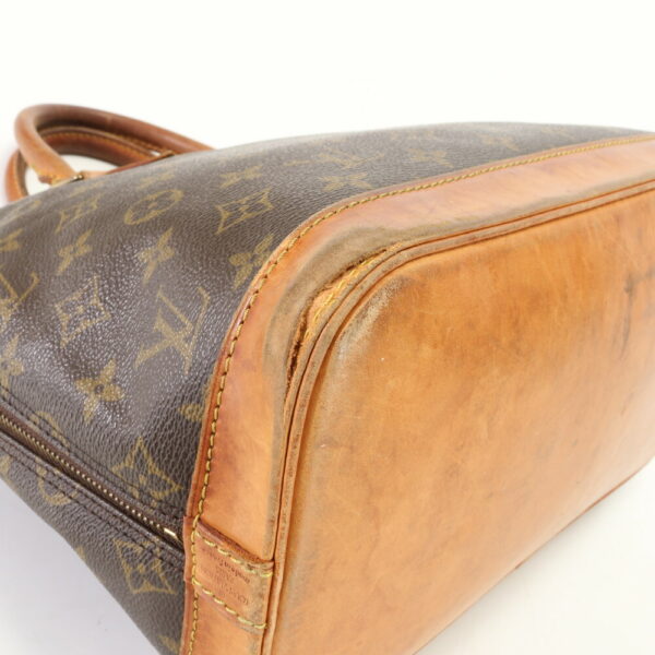 img 01720587 Louis Vuitton Alma PM Leather Handbag Monogram