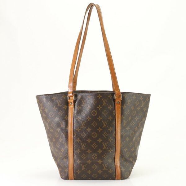 img 01720613 Louis Vuitton Sac Shopping Leather Tote Bag Monogram