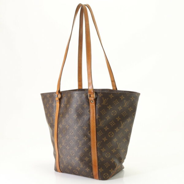 img 01720614 Louis Vuitton Sac Shopping Leather Tote Bag Monogram