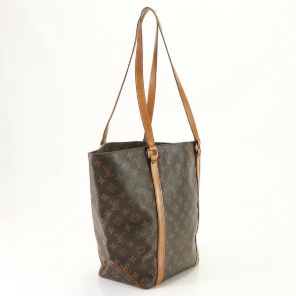 img 01720615 Louis Vuitton Sac Shopping Leather Tote Bag Monogram