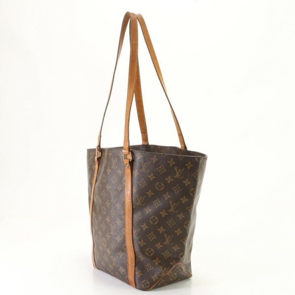 img 01720617 Louis Vuitton Sac Shopping Leather Tote Bag Monogram