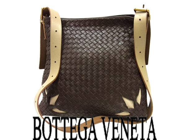 imgrc0082995211 Bottega Veneta Intrecciato Leather Shoulder Bag Brown