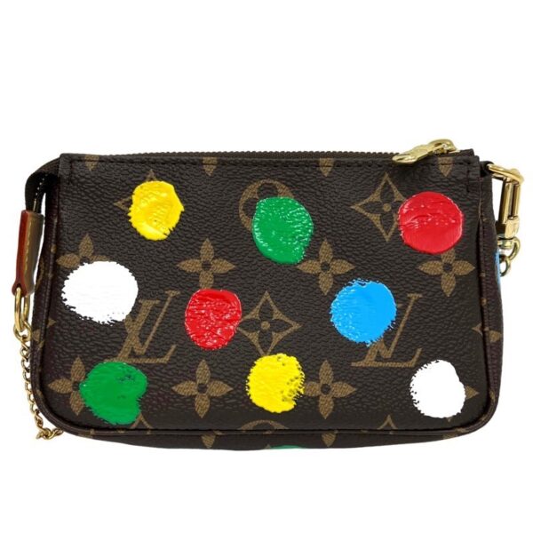 imgrc0090016127 Louis Vuitton Yayoi Kusama Mini Pochette Accessoire Monogram Dot