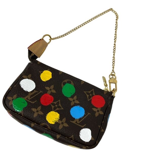 imgrc0090016130 Louis Vuitton Yayoi Kusama Mini Pochette Accessoire Monogram Dot