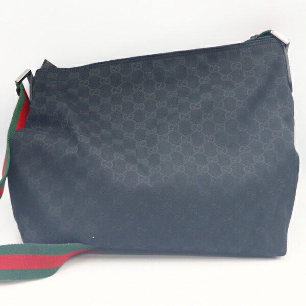 imgrc0094605000 Gucci GG Sherry Line Messenger Bag Black