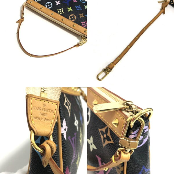 imgrc0097082883 Louis Vuitton Pochette Accessoire Multicolor Black Pouch