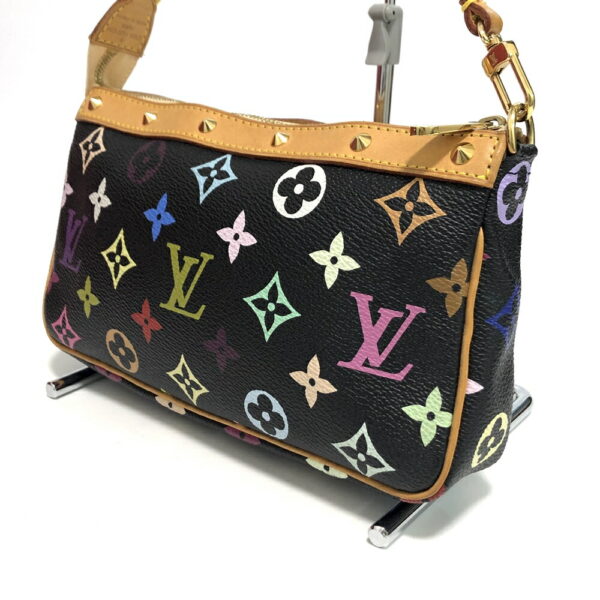 imgrc0097082887 Louis Vuitton Pochette Accessoire Multicolor Black Pouch