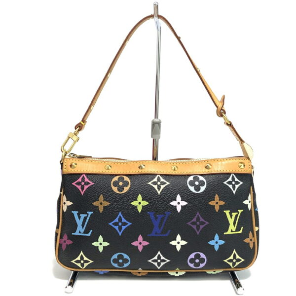 imgrc0097082888 Louis Vuitton Pochette Accessoire Multicolor Black Pouch