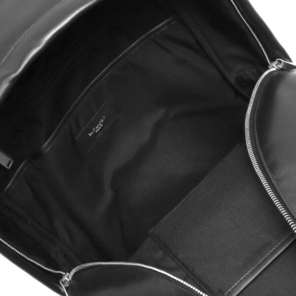 lbsl5349670ay3f1000a Saint Laurent City Leather Backpack Black