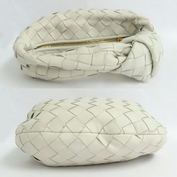 n2409 06 302540mi 02 Bottega Veneta Jodi Mini Handbag Intrecciato White