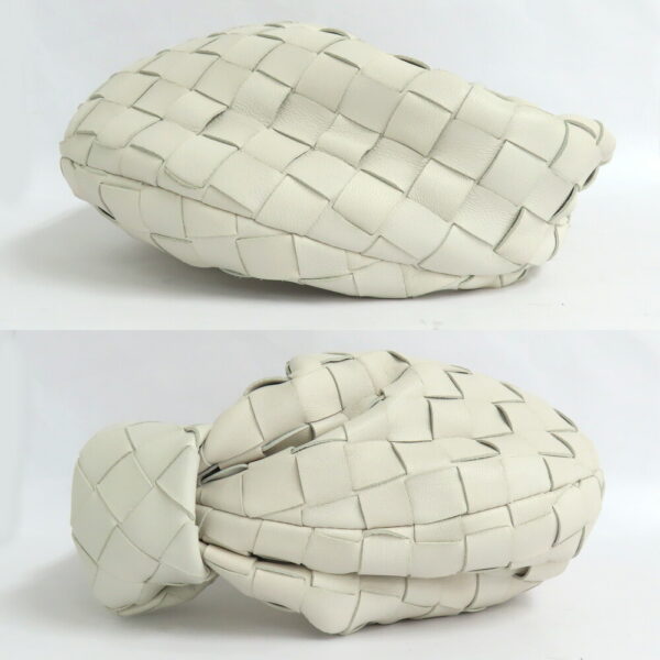 n2409 06 302540mi 03 Bottega Veneta Jodi Mini Handbag Intrecciato White