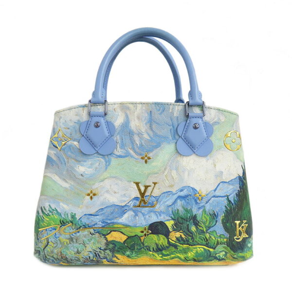 n2409 06 302853ms 03 Louis Vuitton Montaigne MM Tote Bag Masters Collection Van Gogh