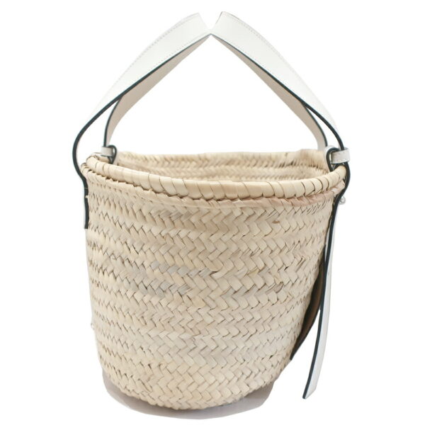 s2407 06 504836mk 03 Loewe Basket Bag Medium Natural White