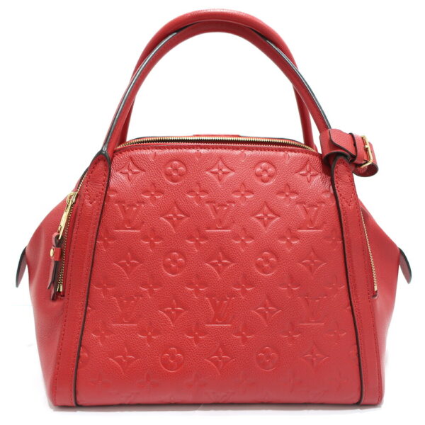 s2407 06 505067ko 01 Louis Vuitton Male MM Handbag Monogram Empreinte Red