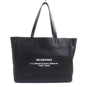 Balenciaga Everyday East West Logo Tote Bag Black