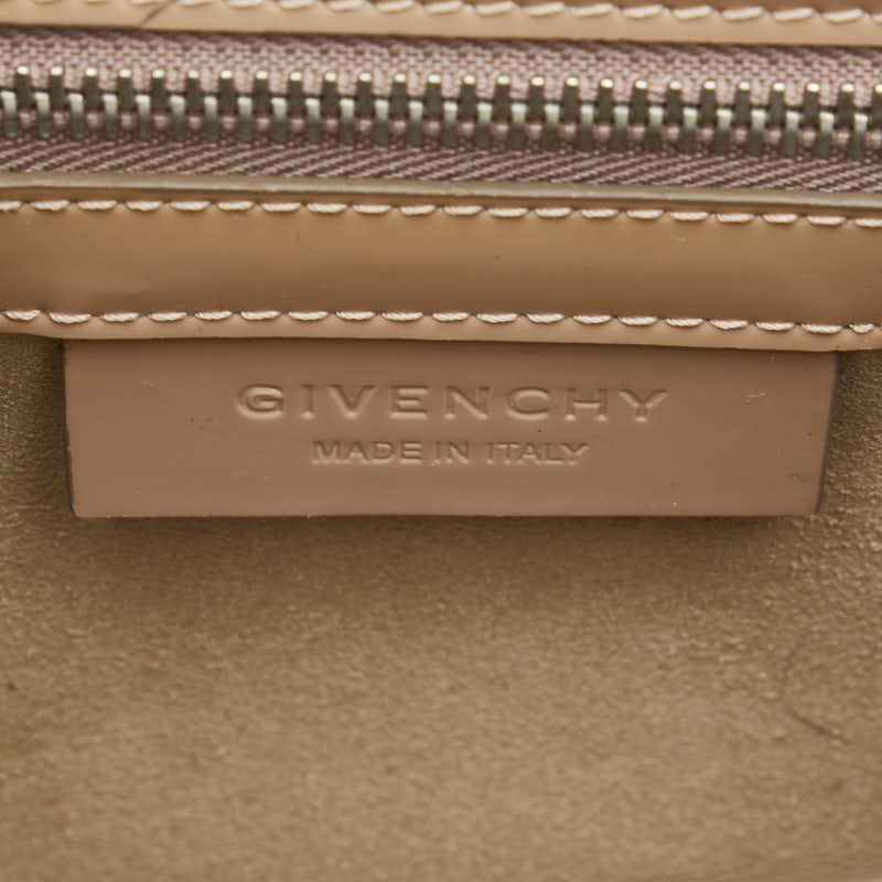 Givenchy Pandora Box Mini Shoulder Bag Enamel Beige - Image 5