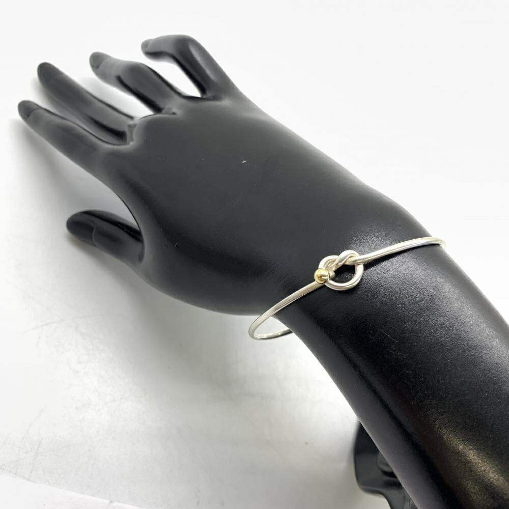 Tiffany Love Knot Bracelet Gold Silver - Image 10