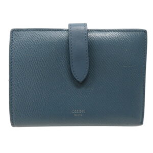 Celine Compact Wallet Blue