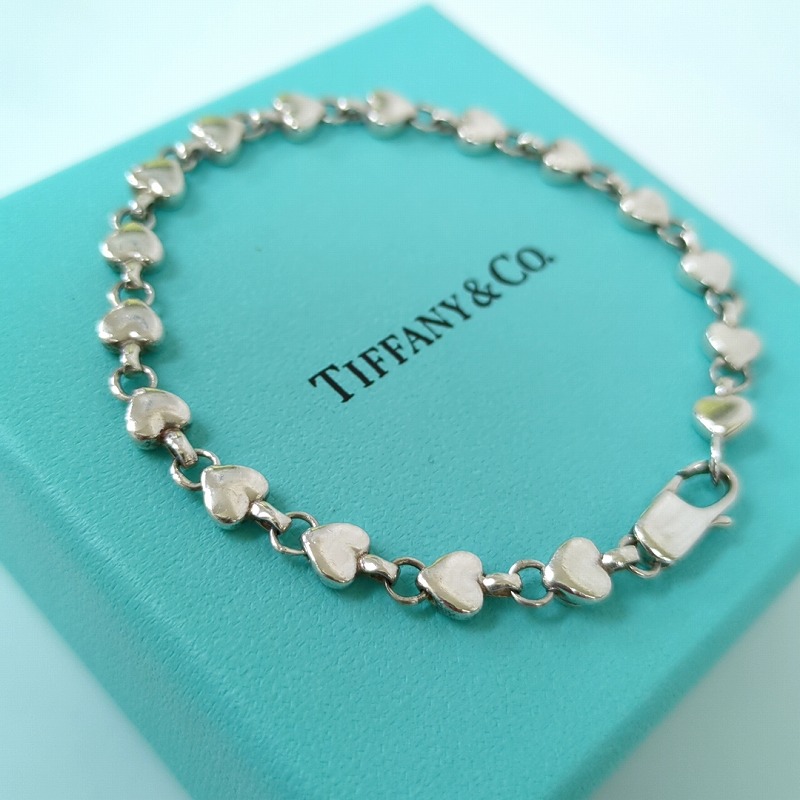 Tiffany Puff Heart Bracelet Silver - Image 2