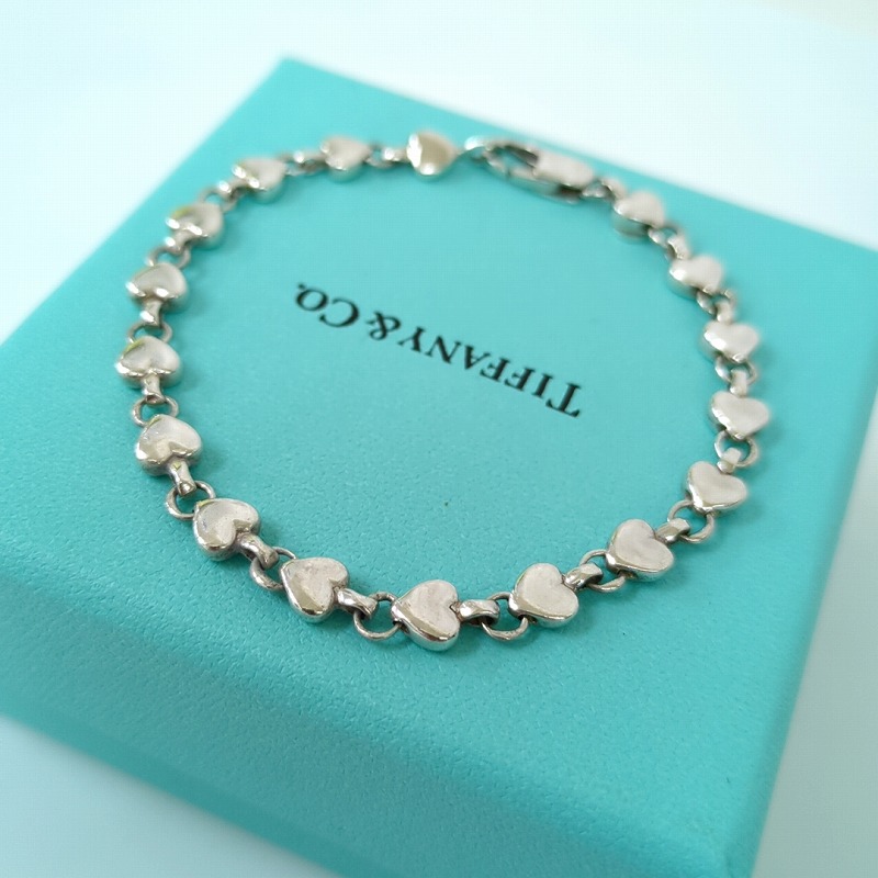 Tiffany Puff Heart Bracelet Silver - Image 3