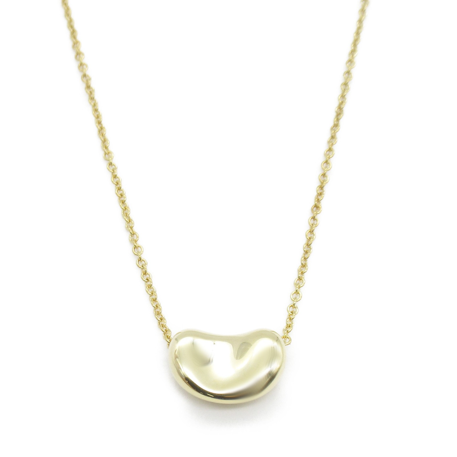 Tiffany Bean Necklace Yellow Gold Gold Series - Image 2