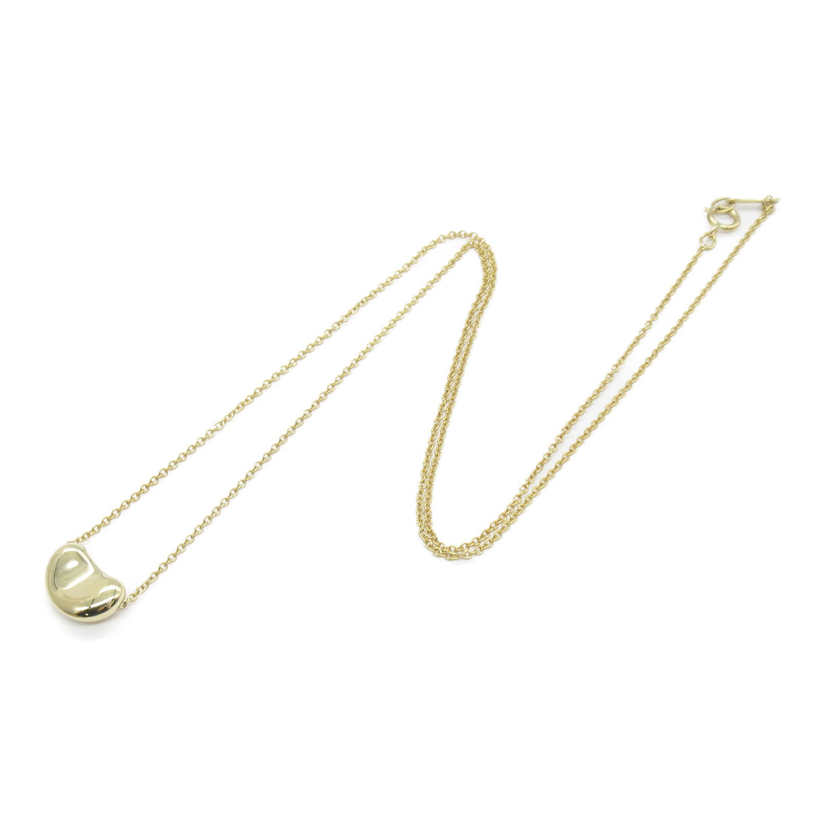 Tiffany Bean Necklace Yellow Gold Gold Series - Image 3