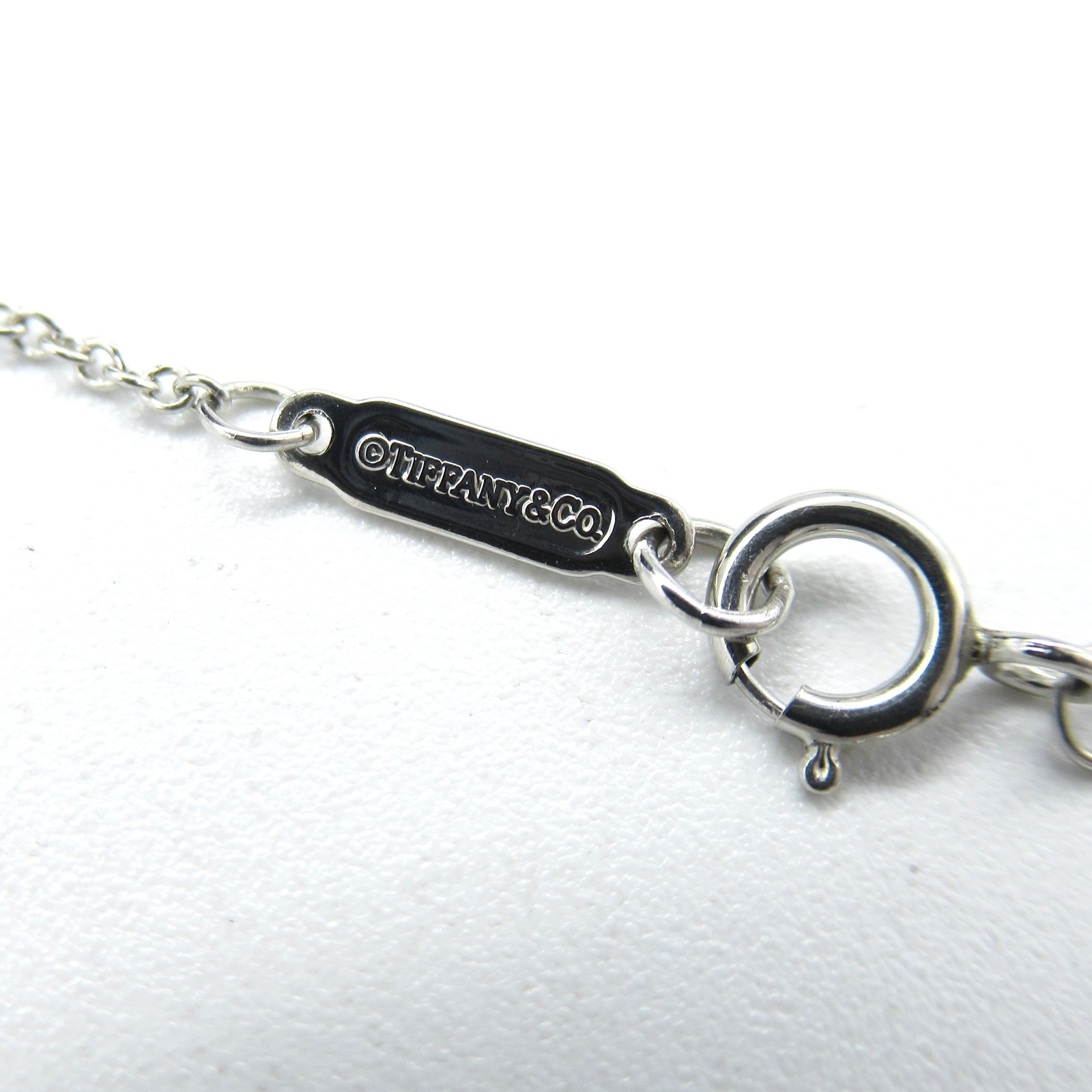 Tiffany Garden Flower Diamond Necklace Pt950 Platinum Clear - Image 4