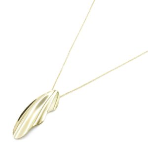 Tiffany High Tide Necklace Yellow Gold Gold