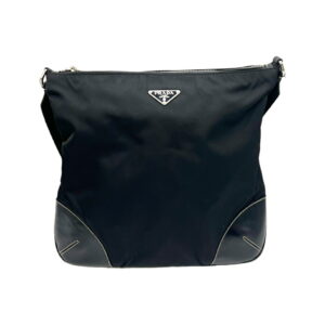 Prada Nylon Shoulder Bag Black