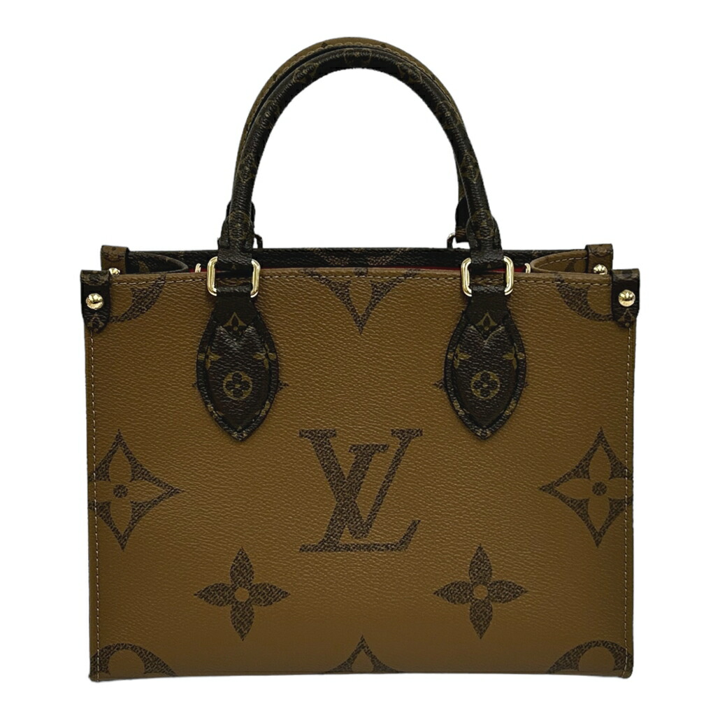 Louis Vuitton On the Go PM Monogram Reverse 2way Handbag Shoulder Bag - Image 2