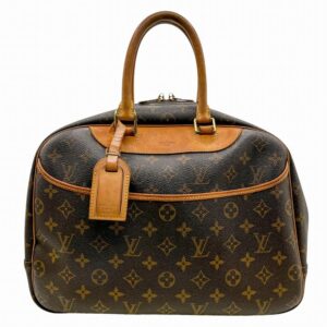 Louis Vuitton Deauville Handbag Brown